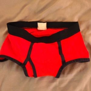 Red American Apparel briefs (XS)